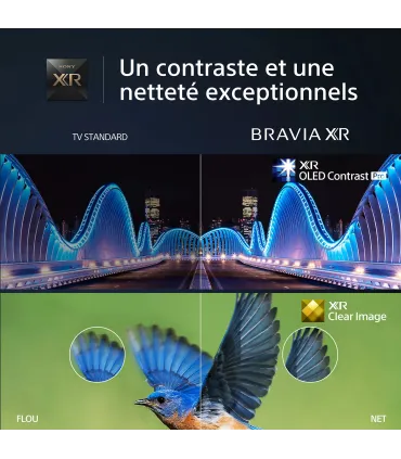 Découvrez le Sony Bravia XR-65A80L 65" - L'éclat du 4K UHD OLED chez vous