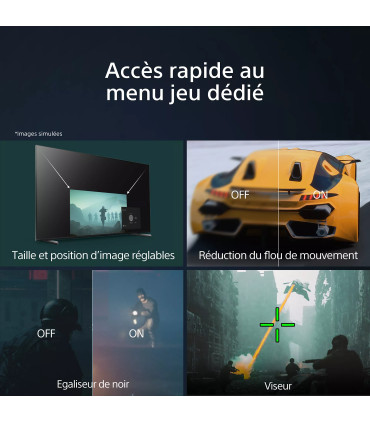 Découvrez le Sony Bravia XR-55A80L 55" 4K UHD OLED pour une expérience visuelle ultime