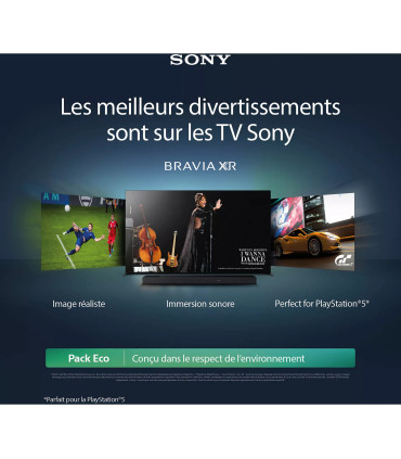 Découvrez le Sony Bravia XR-55A80L 55" 4K UHD OLED pour une expérience visuelle ultime