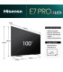 Découvrez le Hisense 100E7NQ 100" : Votre cinéma maison en 4K UHD QLED