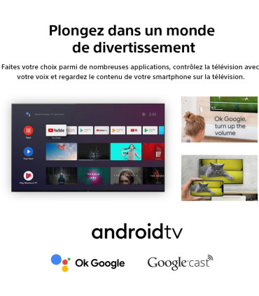 Sony KD32W800P1AEP 32" HD LED - Qualité d'image exceptionnelle pour vos soirées TV