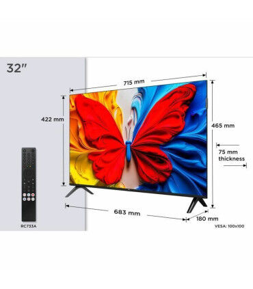 Découvrez la qualité Full HD avec le QLED TCL 32S51K 32 pouces