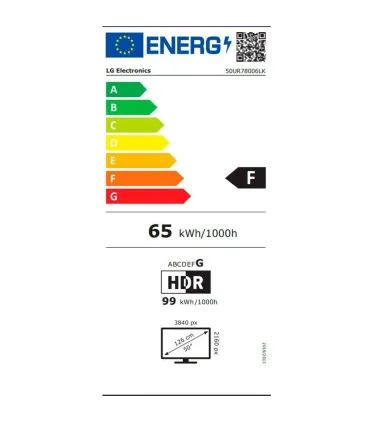 Découvrez la clarté ultime avec LG 50UR78006LK.AEU 4K UHD LED 50 pouces