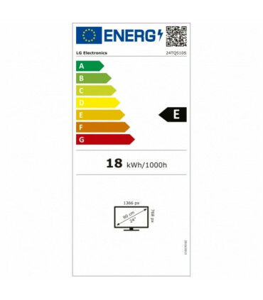 LG 24TQ510S-WZ 24" HD LED: L'écran qui révolutionne votre expérience visuelle