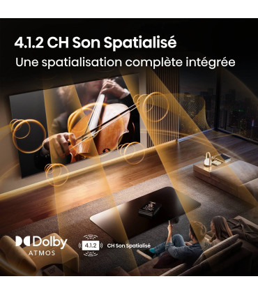 Découvrez la TV Hisense 65U8Q 4K Ultra HD pour une expérience visuelle supérieure