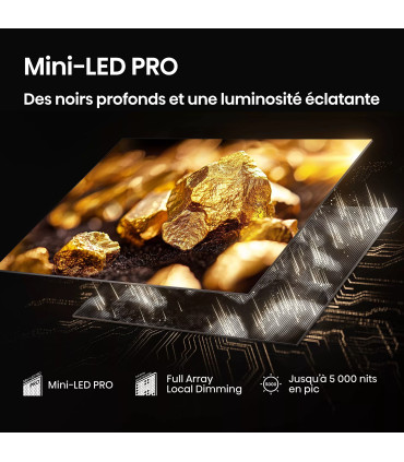 Hisense 85U7Q PRO : Immersion totale avec cet écran QLED 4K UHD de 85"