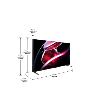 Hisense 85UXKQ 85 TV 4K UHD QLED - Qualité d'image époustouflante