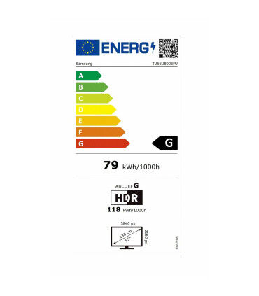 Samsung TU55U8005FUX 55" : L'expérience 4K UHD QLED ultime à portée de main