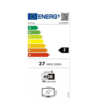 Samsung TU32H5005FKXXC 32" HD LED : L'expérience visuelle ultime en haute définition