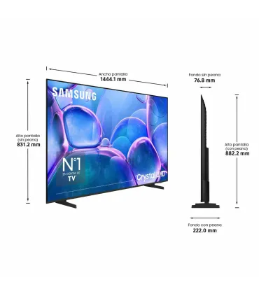 Samsung TU65U7005F 65" : Découvrez la magie du 4K Crystal UHD LED