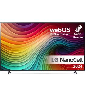 Découvrez le LG 86NANO81T6A.AEU : NanoCell 4K UHD de 86" pour une expérience visuelle ultime
