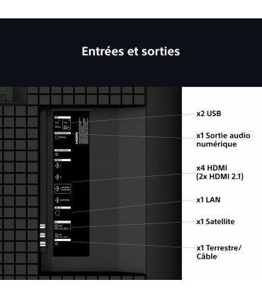 Découvrez le Sony Bravia 5 X75XR55B : MiniLED 4K UHD, 75 pouces de pure magie