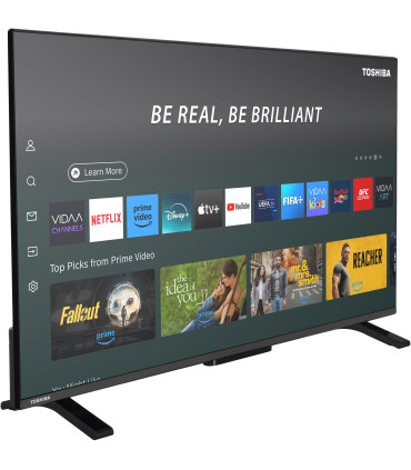 Découvrez le Toshiba 40QV2F63DG 40" Full HD QLED pour une expérience visuelle ultime