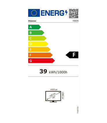 Hisense 40A4N : Découvrez l'expérience Full HD LED sur un écran de 40 pouces