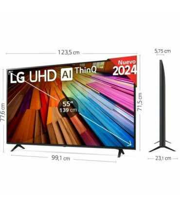 Découvrez le LG 55UT80006LA.AEU 55" 4K UHD LED pour une expérience visuelle ultime