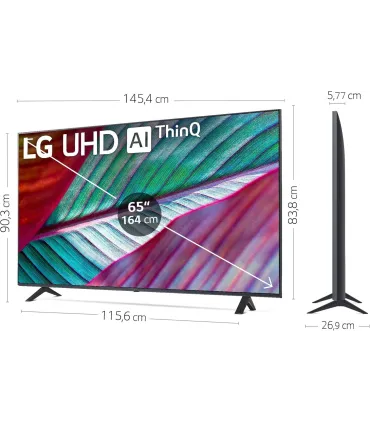 Découvrez l'expérience cinéma avec LG 65UR78006LK 4K UHD LED de 65 pouces