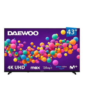 Découvrez la clarté 4K avec le Daewoo 43DM56UV 43" UHD LED