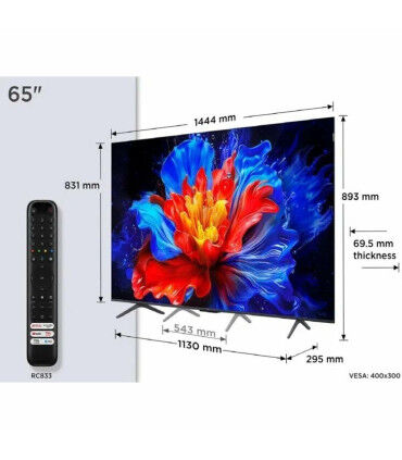 TCL 65P8K: Votre nouveau cinéma maison en 4K UHD QLED de 65 pouces
