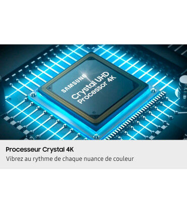 Samsung TU50U8075F 50" : l'expérience 4K Crystal UHD LED à son apogée
