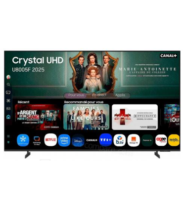 Samsung TU50U8075F 50" : l'expérience 4K Crystal UHD LED à son apogée