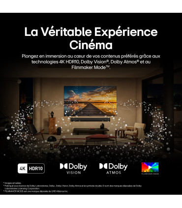 Découvrez la clarté 4K avec le LG OLED55G54LW.AEU 55" UHD OLED