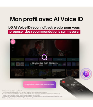 Découvrez l'expérience cinéma à domicile avec le LG 86NANO81A6A.AEU 4K UHD NanoCell