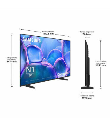 Samsung TU50U7005FKXXC 50" 4K: L'expérience UHD LED Crystal en grand format