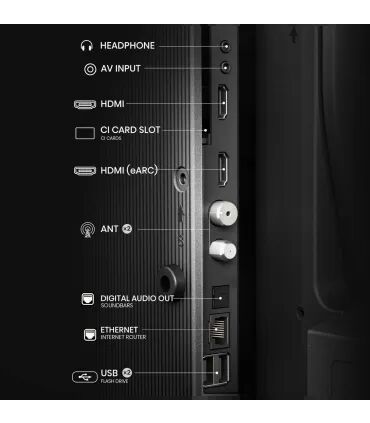 Hisense 32A4N 32 TV LED HD - Divertissement Intelligent
