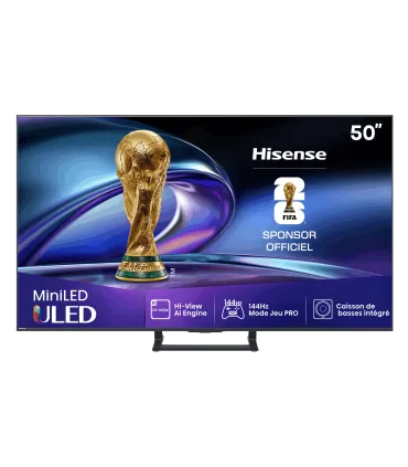 Découvrez le Hisense 55E8Q 4K UHD MiniLED : l'excellence en grand format