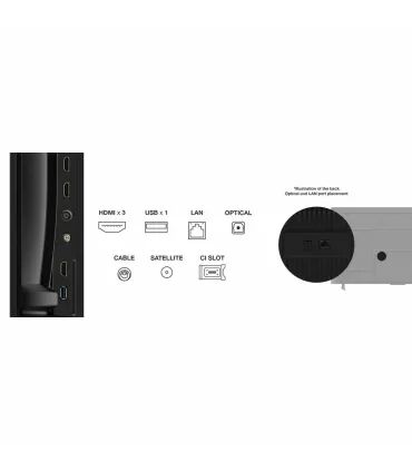 Découvrez la magie du 4K avec TCL 55P6K UHD LED, écran de 55 pouces