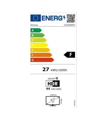 Découvrez le Samsung TU32H5005FKXXC 32" HD LED pour une expérience visuelle inégalée