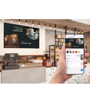 Découvrez la clarté 4K avec le Samsung LH50BEAHLGUXEN 50" UHD LED