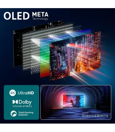 Découvrez le Philips Ambilight 77OLED910/12: L'éclat du 4K UHD OLED en 77 pouces