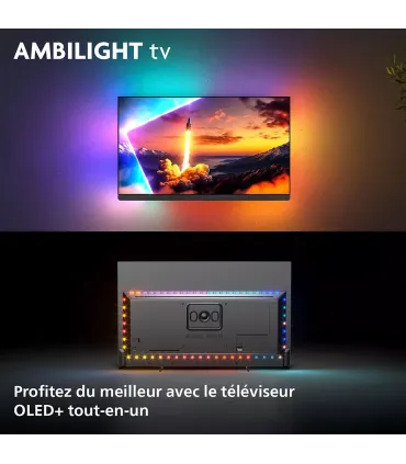 Découvrez le Philips Ambilight 77OLED910/12: L'éclat du 4K UHD OLED en 77 pouces