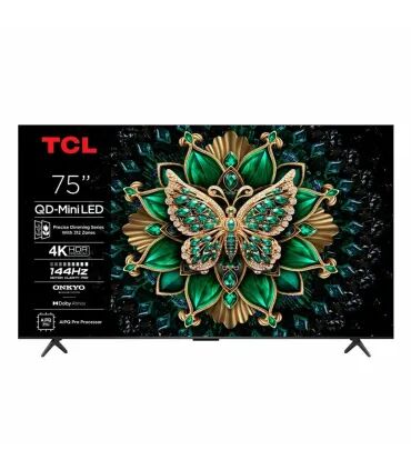 TCL 75C6K 75" 4K UHD QLED : Expérience visuelle immersive en ultra haute définition