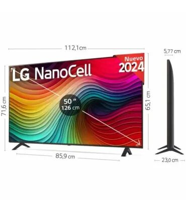Découvrez la clarté 4K avec le LG 50NANO82T6B - Un monde TV NanoCell ultra-haute définition