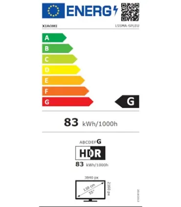 Découvrez le Xiaomi S ELA5666EU 2025 : TV LED 4K UHD 55", une expérience de vision haut de gamme