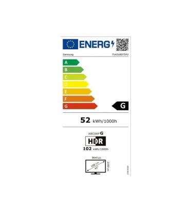 Profitez d'une expérience TV ultime avec Samsung TU43U8075F 4K Crystal UHD LED