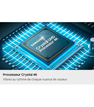 Profitez d'une expérience TV ultime avec Samsung TU43U8075F 4K Crystal UHD LED