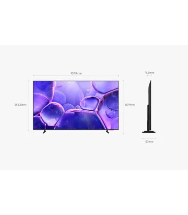 Profitez d'une expérience TV ultime avec Samsung TU43U8075F 4K Crystal UHD LED