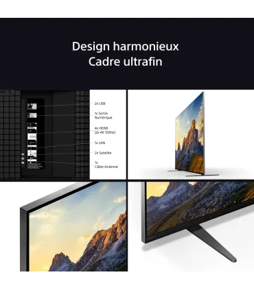 Sony Bravia 85 4K UHD QLED TV - Expérience de visionnage ultime