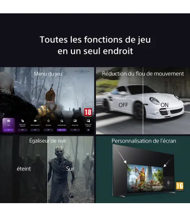 Sony Bravia 85 4K UHD QLED TV - Expérience de visionnage ultime