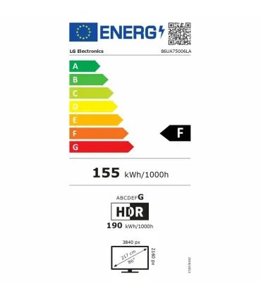 Découvrez l'expérience ultime avec le LG 86UA75006LA.AEUQ 86" 4K UHD LED