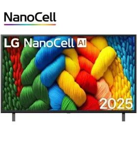 Téléviseur LG 43NANO80A6BAEU : immersion totale en 4K UHD NanoCell