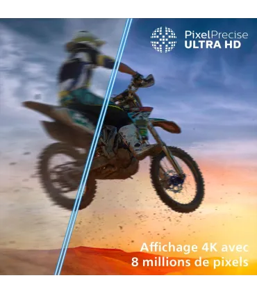 Découvrez la qualité supérieure du Philips 43PUS7800/12 43" 4K UHD QLED