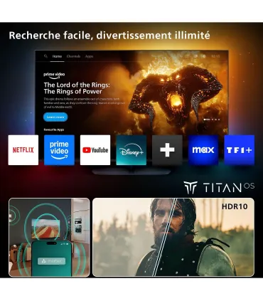 Téléviseur Philips 32PFS6000 32" Full HD LED: Qualité d'image exceptionnelle