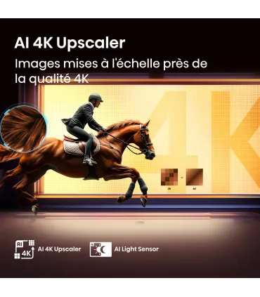 Hisense 85A6Q : Immergez-vous dans des images UHD époustouflantes avec cet écran LED de 85 pouces