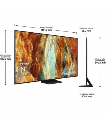 Découvrez le Samsung TQ65QN70F 65" 4K UHD Neo QLED - Qualité d'image exceptionnelle