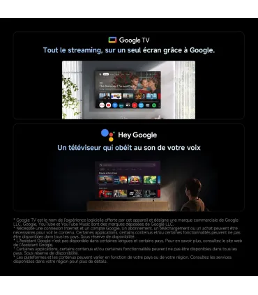Xiaomi S Pro ELA6300EU TV 4K UHD HDR10 avec Android TV