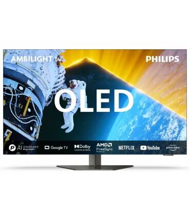 Découvrez l'immersion totale avec Philips Ambilight 65OLED819 65" 4K UHD OLED